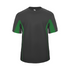 Badger Sport Drive Youth Tee (214700-023503), Color 'Graphite/Kelly'